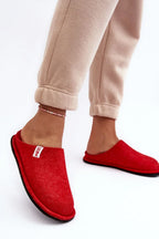 Women Wool Felt Winter Slippers