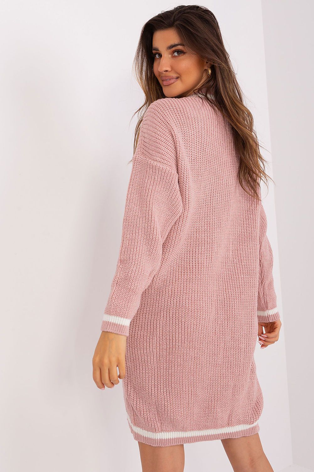 Women's Above Knee Day Dress – Oversized With Long Sleeves