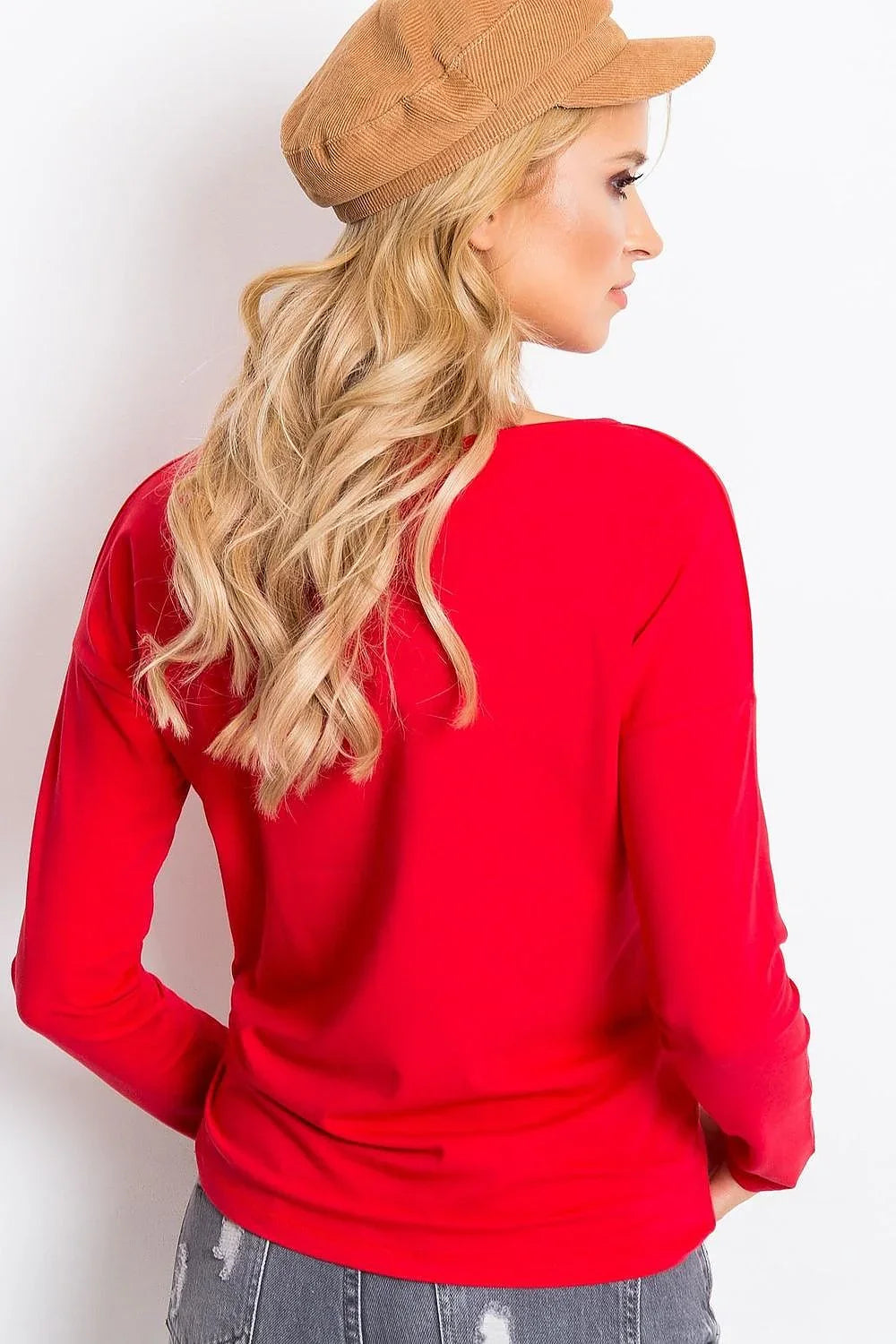 Women's Cotton Blouse - Solid Cropped Length