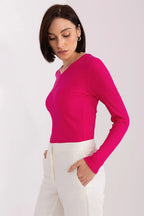 Women's Cotton Blouse - Solid Waist Length
