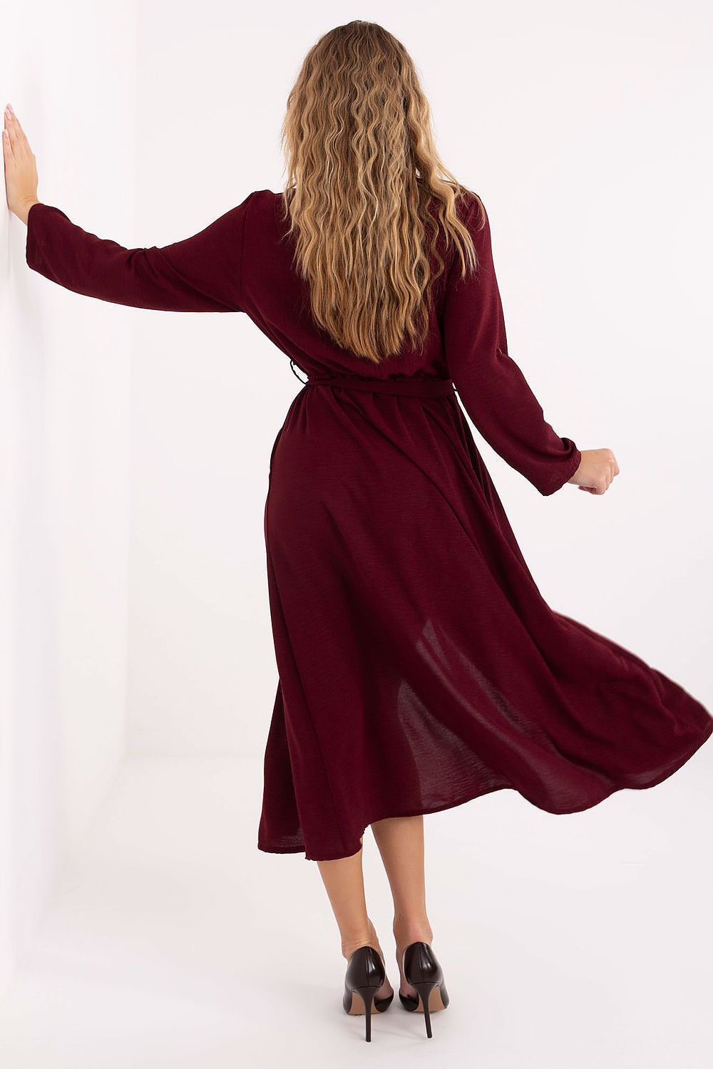 Women's Day Dress – Regular Fit With Long Sleeves