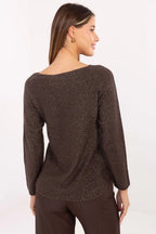 Women's Graphic Oversized Pullover Sweater
