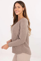 Women's Graphic Oversized Pullover Sweater