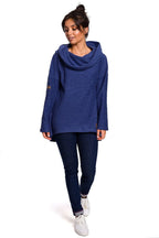 Women's Hoodie - Funnel/Scuba Hood With Relaxed Fit