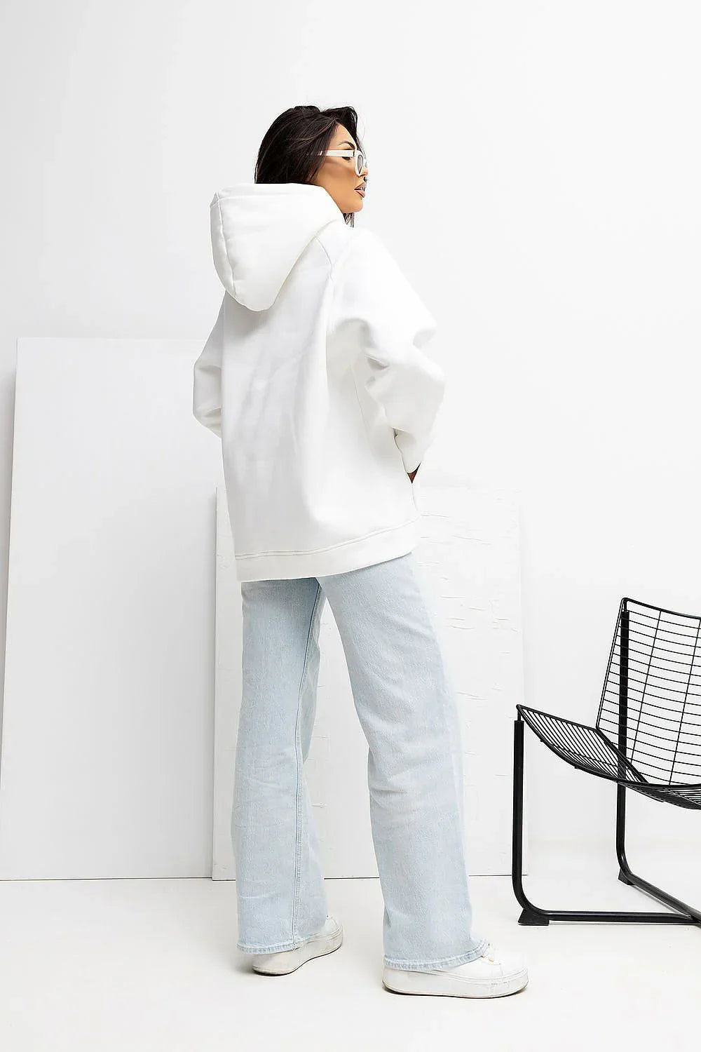 Women's Hoodie - Hooded With Oversized Fit