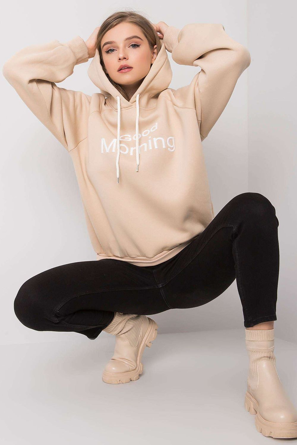 Women's Hoodie - Hooded With Oversized Fit