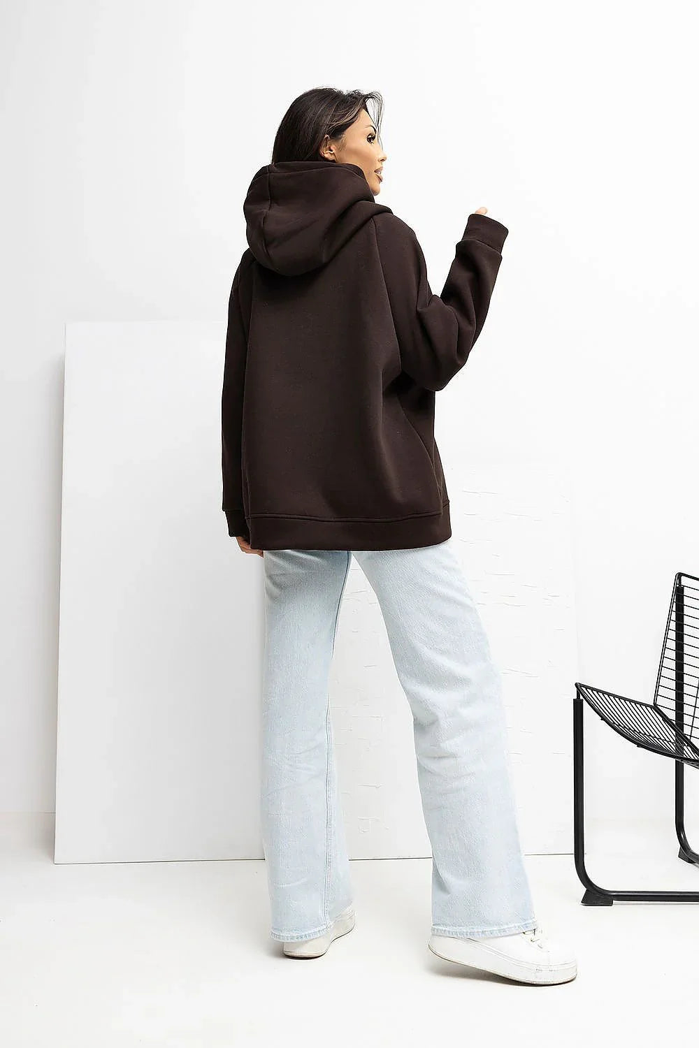Women's Hoodie - Hooded With Oversized Fit