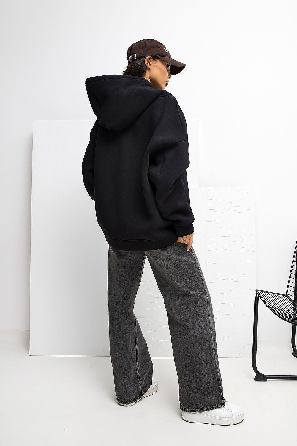 Women's Hoodie - Hooded With Oversized Fit