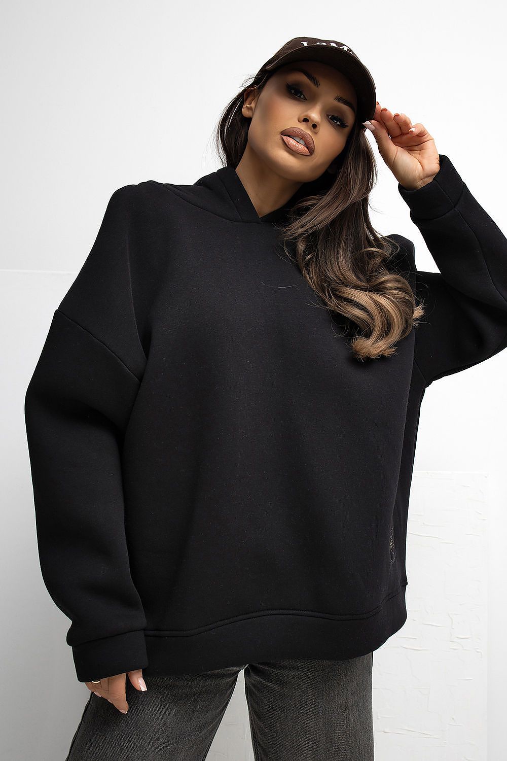 Women's Hoodie - Hooded With Oversized Fit