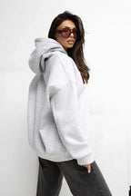 Women's Hoodie - Hooded With Regular Fit