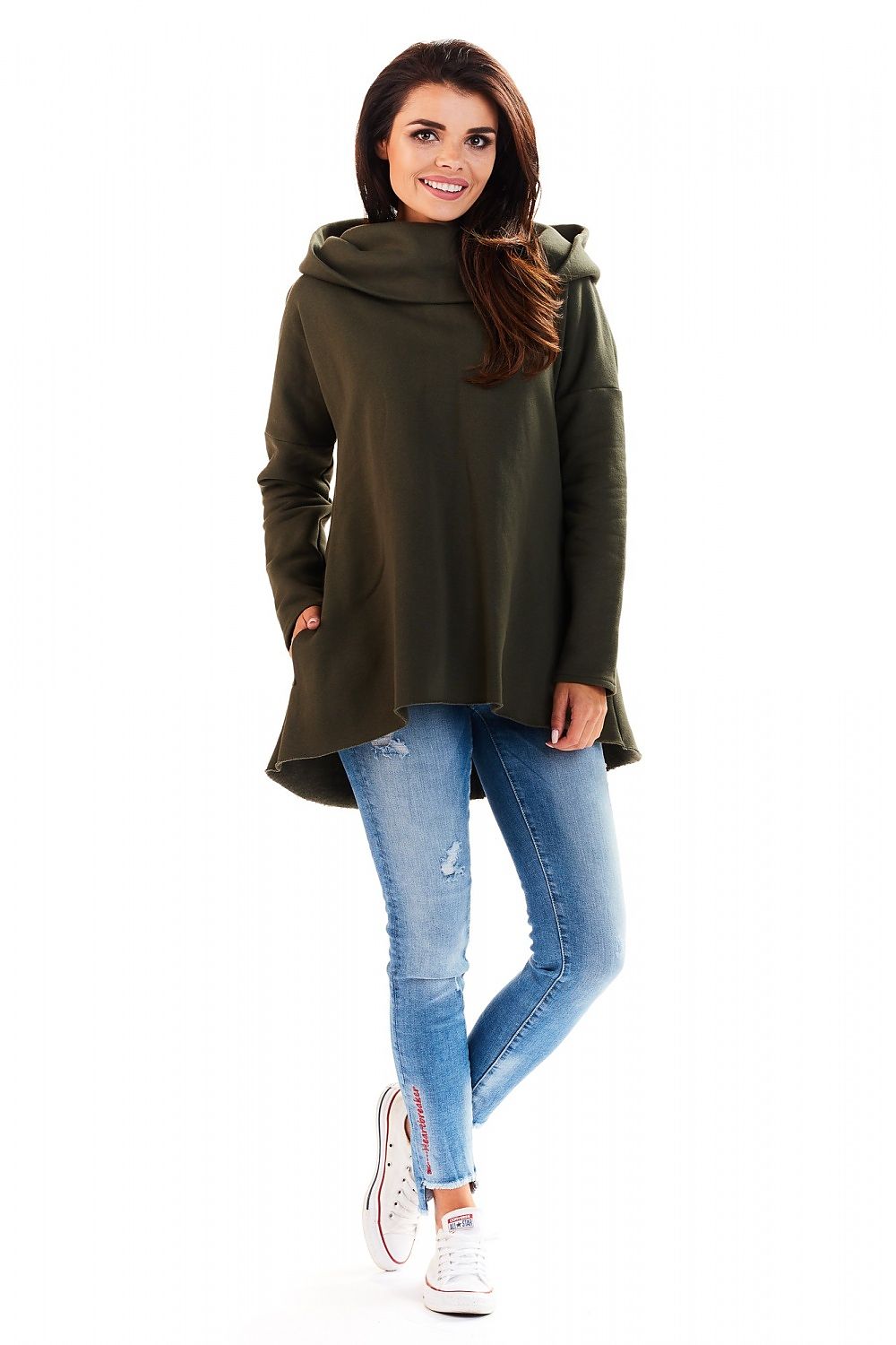 Women's Hoodie - Hooded With Relaxed Fit