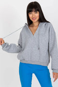 Women's Hoodie - V-Neck With Relaxed Fit