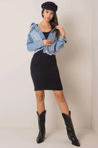 Women's Knee-Length Day Dress – Slim With Sleeveless