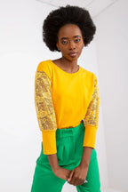 Women's Lace Blouse - Lace Hip Length