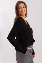 Women's Lace V Neck Cardigan Sweater