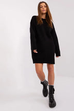 Women's Mini Day Dress – Relaxed With Long Sleeves