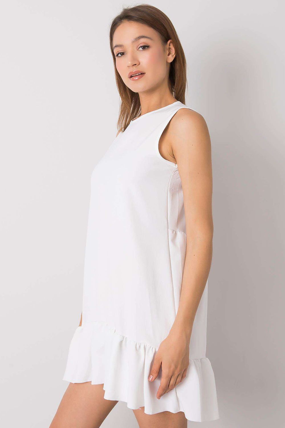 Women's Mini Day Dress – Relaxed With Sleeveless