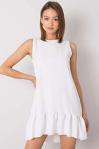 Women's Mini Day Dress – Relaxed With Sleeveless