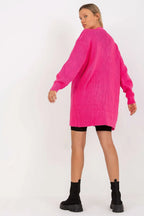 Women's Oversized Longline Cardigan Sweater