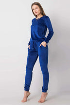 Women’s Soft Touch Blouse and Straight Leg Pants Set