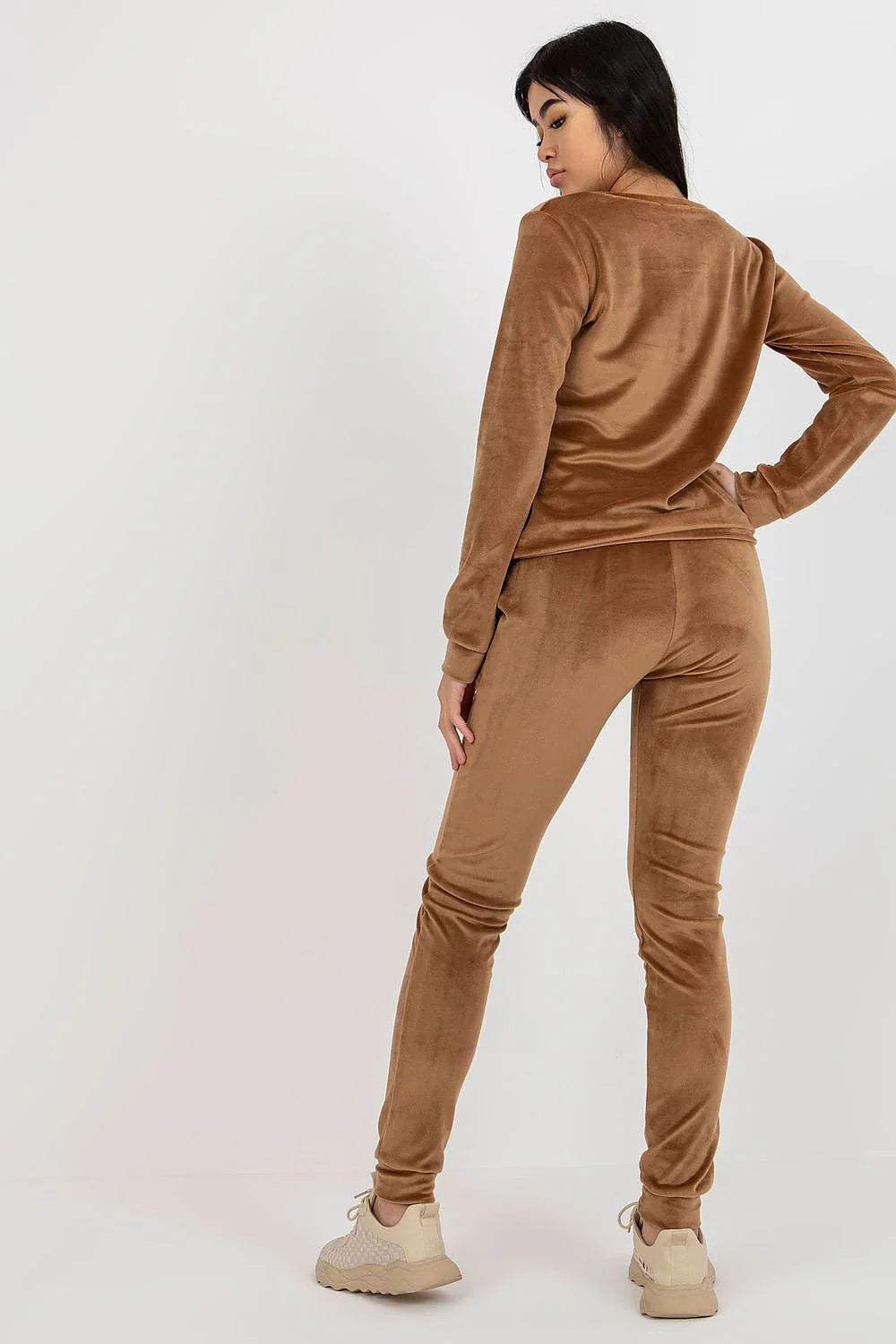 Women’s Soft Touch Blouse and Straight Leg Pants Set