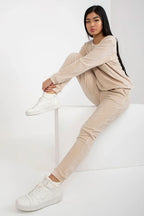 Women’s Soft Touch Blouse and Straight Leg Pants Set