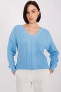 Women's Solid Longline Pullover Sweater