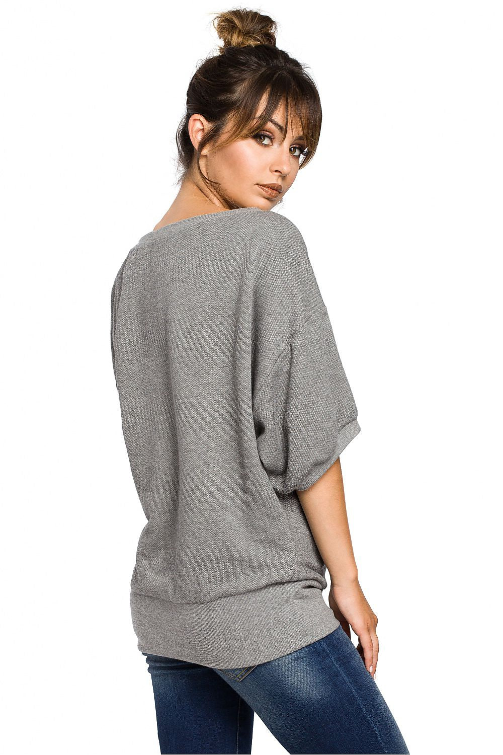 Women's Sweatshirt - Crew-Neck With Oversized Fit