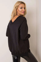 Women's Sweatshirt - Crew-Neck With Relaxed Fit