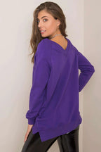 Women's Sweatshirt - Crew-Neck With Relaxed Fit