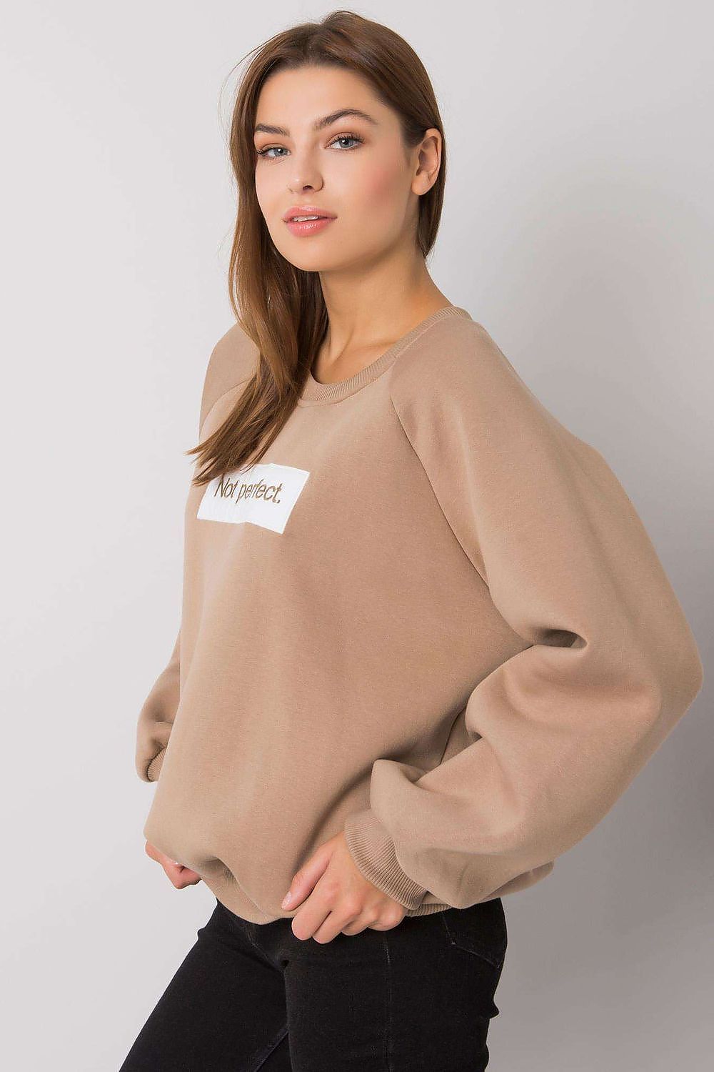 Women's Sweatshirt - Crew-Neck With Relaxed Fit