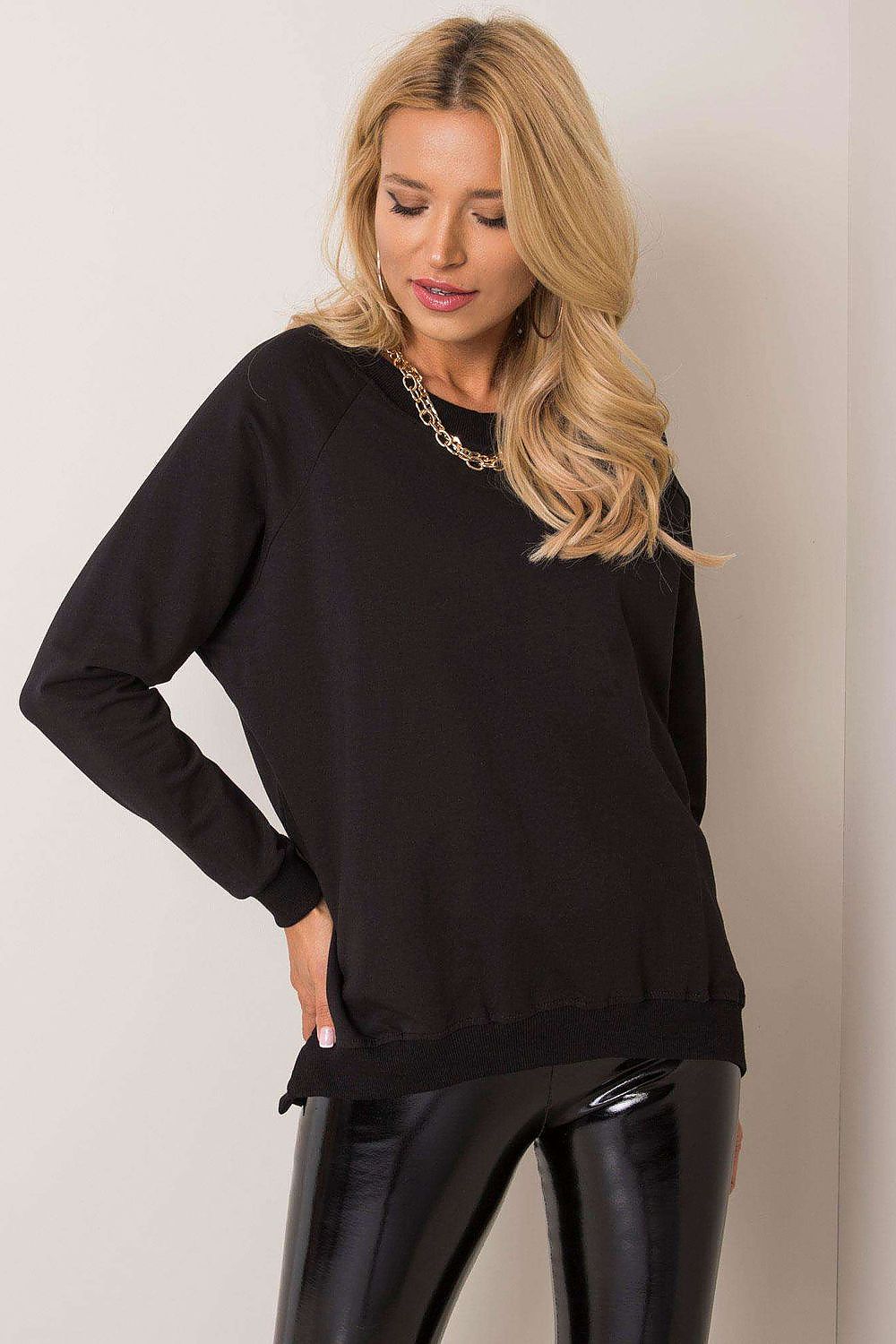 Women's Sweatshirt - Crew-Neck With Relaxed Fit