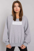 Women's Sweatshirt - Crew-Neck With Relaxed Fit