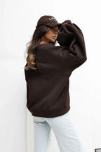 Women's Sweatshirt - Crew-neck With Regular Fit