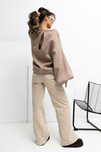Women's Sweatshirt - Crew-neck With Regular Fit