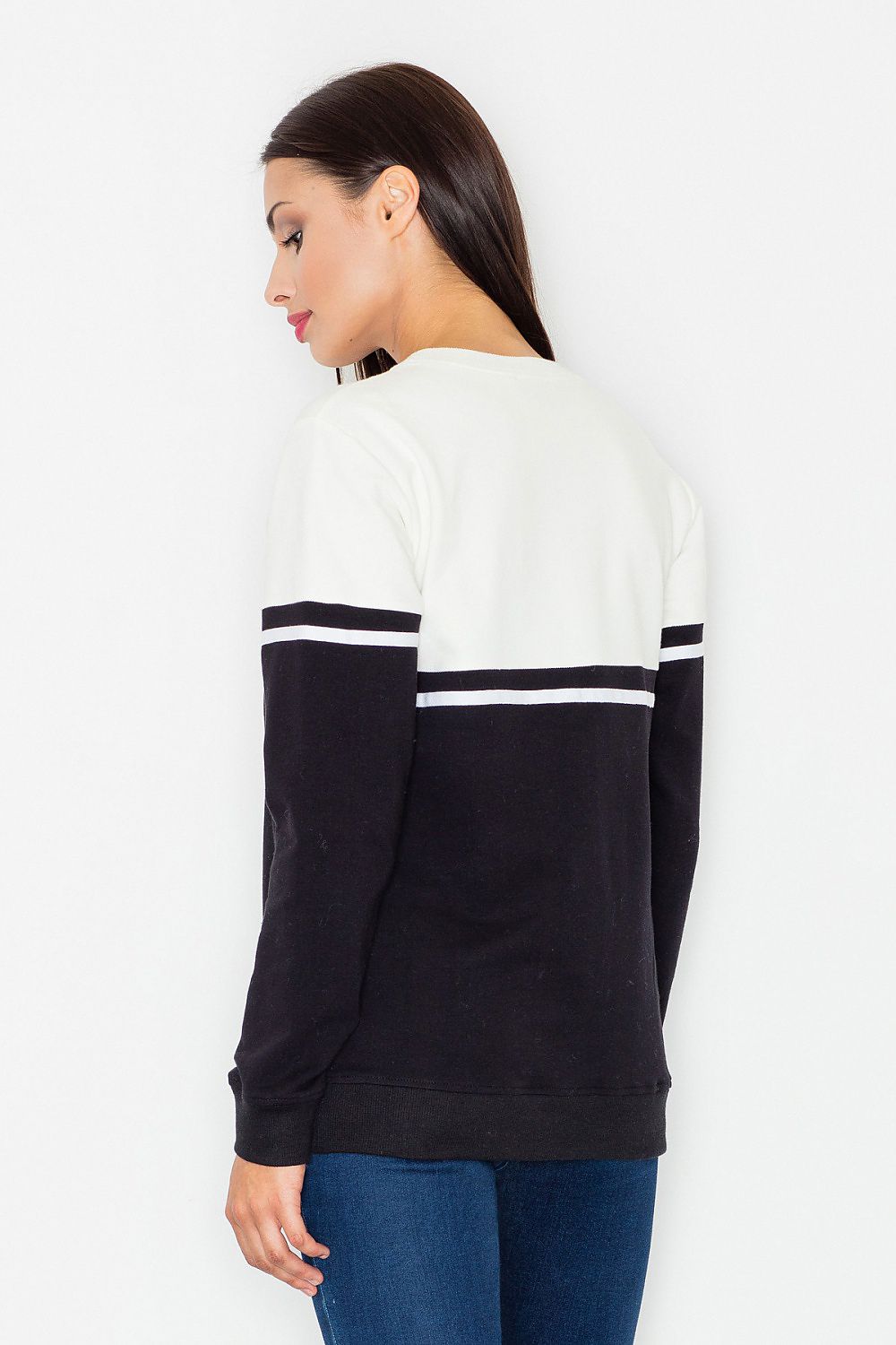 Women's Sweatshirt - Crew-neck With Regular Fit