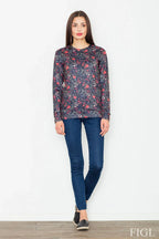 Women's Sweatshirt - Crew-neck With Regular Fit