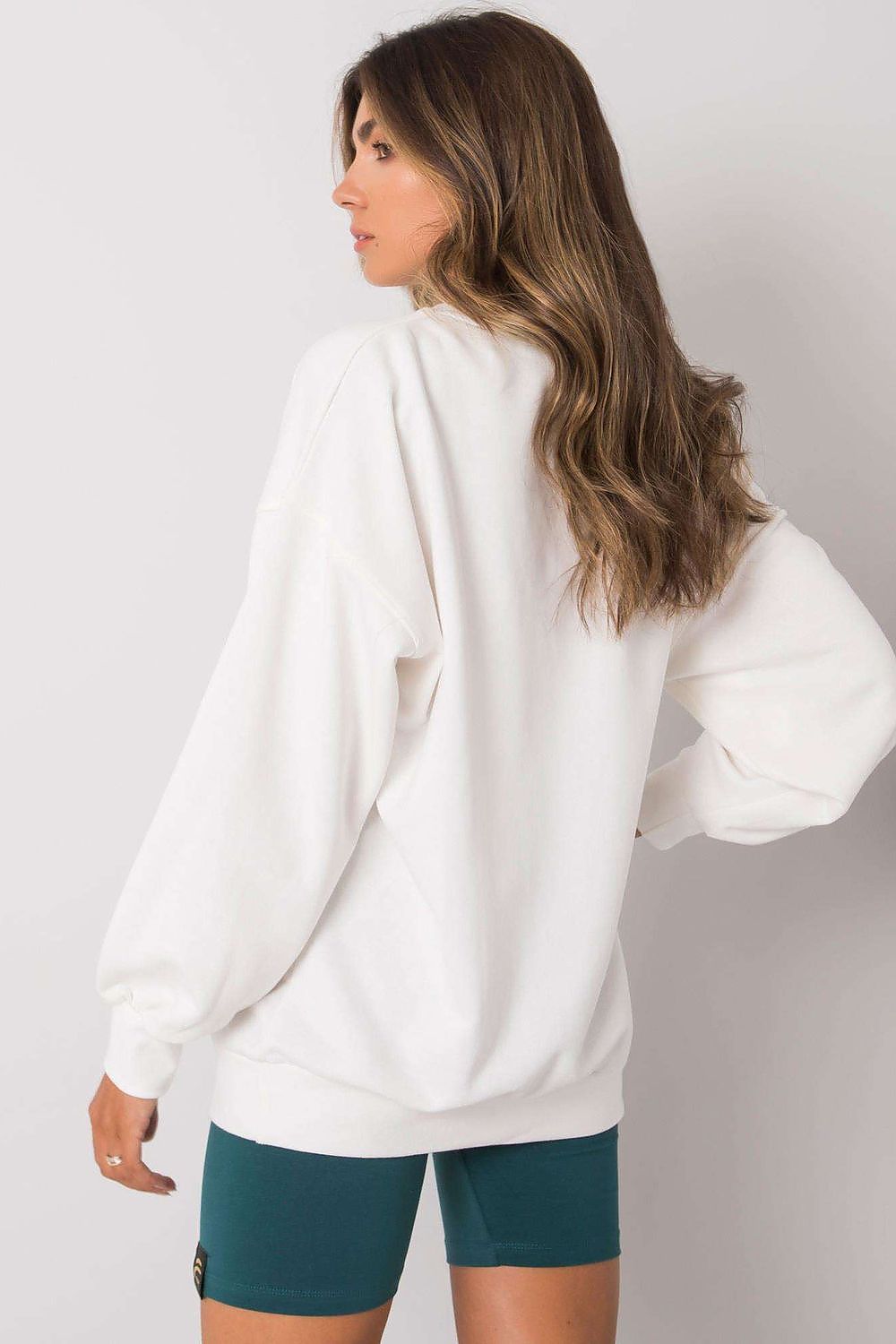 Women's Sweatshirt - Crew-neck With Relaxed Fit