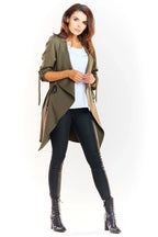 Women's Sweatshirt - V-Neck With Relaxed Fit