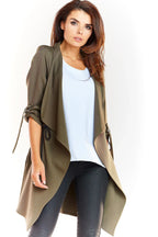 Women's Sweatshirt - V-Neck With Relaxed Fit