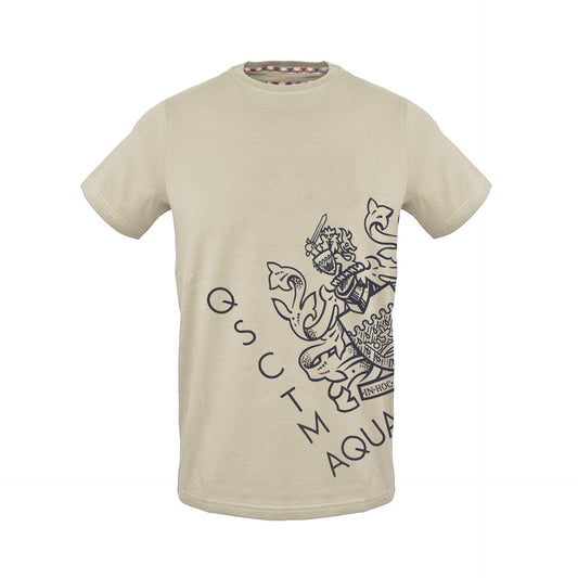 Aquascutum Men T-shirts - Brown Brand T-shirts - T-Shirt - Guocali