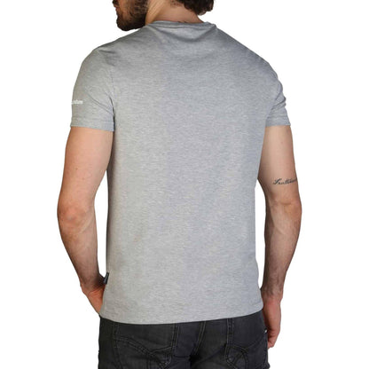 Aquascutum Men T-shirts - Grey Brand T-shirts - T-Shirt - Guocali
