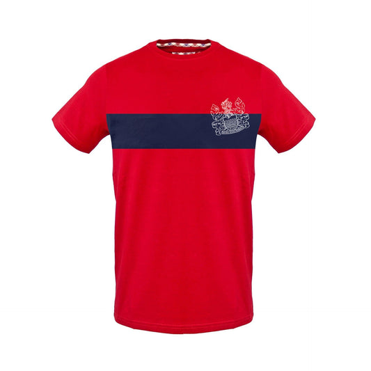 Aquascutum Men T-shirts - Red Brand T-shirts - T-Shirt - Guocali