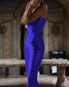 Backless Strapless Evening Dress -Guocali