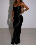 Backless Strapless Evening Dress -Guocali