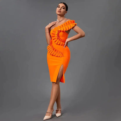 Bandage Dress - Women Bodycon Dress -Guocali