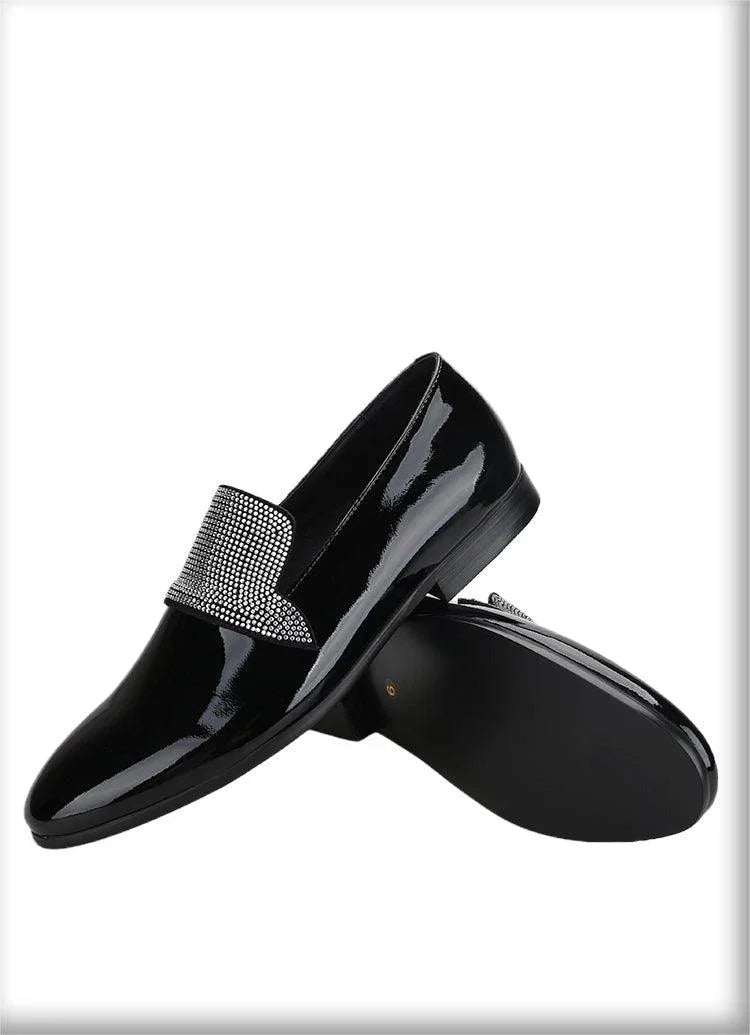 Men Slipper Dress Loafers - Slip-On Formal Dress Shoes