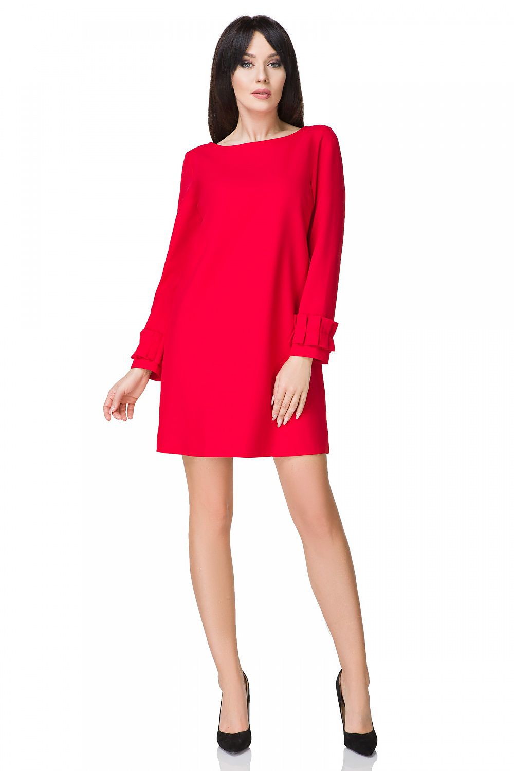 Boat Neck Mini Cocktail Dress Elegant Style-Day Dress-GUOCALI