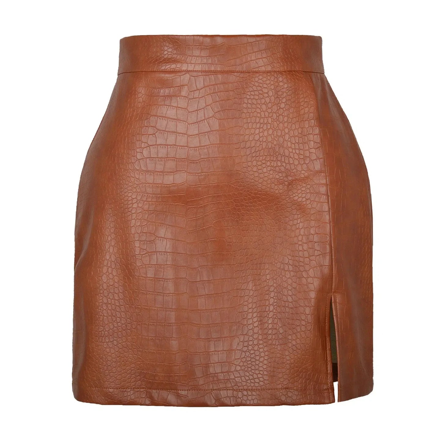 Bodycon Leather Mini Skirts -Guocali