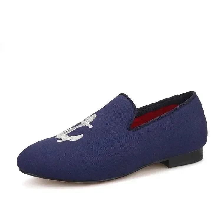 Boys Casual Venetian Slipper Loafers - Slip-On Flat Shoes